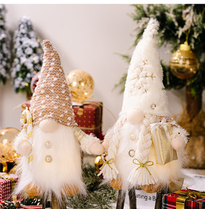 Bambola Gnomo Elfo di Natale da 30cm con Luce a Led Decorazioni Natalizie per la Casa Natale Navidad Capodanno <span class=keywords><strong>2023</strong></span> Regali per Bambini - Product Image 6