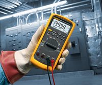 Multimètre numérique industriel Fluke 87V pour diagnostic avancé, mesure 1000 V AC/DC, crête, minimum/moyen/maximum, filtre passe-bas, True RMS