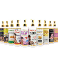 Etiquettes allemandes OEM, lot d'étain, riche en Pure Glutathion, Lotion pour le corps, hydratant et adoucissant, pour une peau