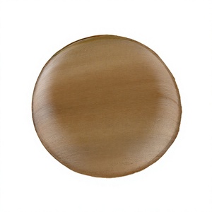 Plato de Servir de Hoja de Palma Areca de 20 cm, Ecológico, Biodegradable, Desechable, Minimalista, Color Sólido, para Fiestas, con Grabado - Product Image 5