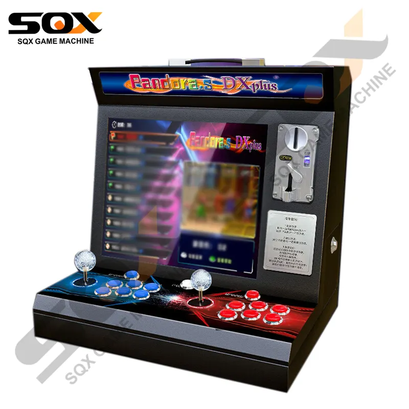 17 Polegada Tela DX Arcade Box Bartop Video Game Machine 5000 em 1 Street Fighter Bartop Arcade Machine