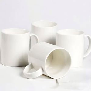 Lightweight <b>Bone</b> <b>China</b> Mugs Pure White Ceramic Cups for Coffee <b>Tea</b> Milk Custom Logo Printing Hotel Restaurant - Product Image 5