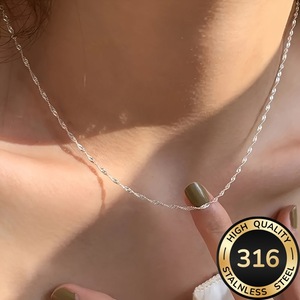 Collar Minimalista de Lujo Ligero, Estilo Europeo y Americano, para Mujer, Ajustable, Combinable con Todo - Product Image 4