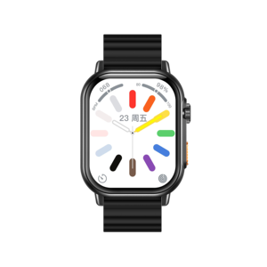 Smartwatch TK23 cuadrado TFT con función de llamada de marcación BT IP68 resistente al agua 4 días de duración de la batería Sports Fitness Tracker para Unisex - Product Image 2