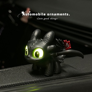 Llavero Original y Auténtico de Wings Move Global Dragon Training Master Toothless Night Fury con Sonido y Luz, de ABS, para Mochila, 8cm - Product Image 3