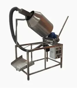 Micron India Automatic Electric Stainless Steel Rotary Roaster Machine Chemical Transportation Equipment Easy Operate 1 Year - Product Image 6