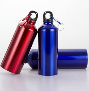 Botella de Agua Deportiva de Aluminio para Viajes al Aire Libre, de Grado Alimenticio, con Mosquetón - Product Image 5