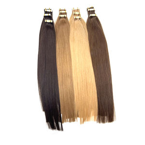 100% Remy Vague Italienne Double Trame Cuticule Aligner Meilleures Extensions de Cheveux Humains Préliés - Product Image 5