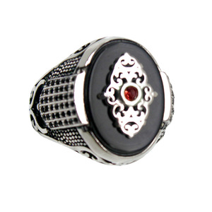 Anello Gotico Vintage con Rilievo per Donne, Gioiello da Dito di Tendenza - Product Image 3