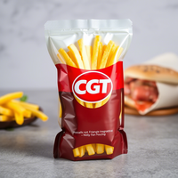 Sachets refermables en Mylar transparent avec impression numérique de logo personnalisé, recyclables, pour emballage alimentaire (snacks, chewing-gums)