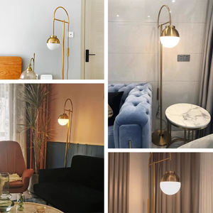<span class=keywords><strong>Lampadaire</strong></span> de luxe moderne en or avec abat-jour <span class=keywords><strong>globe</strong></span> Luminaire sur pied élégant <span class=keywords><strong>pour</strong></span> la décoration du salon, de la chambre à coucher, du bureau et de l'hôtel - Product Image 6