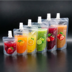 Sacchetto Personalizzato Richiudibile con Beccuccio per Alimenti, Confezione per Latte in Polvere, Condimenti, Succhi e Liquidi - Product Image 5