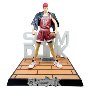 Fabricant OEM personnalisé <span class=keywords><strong>Slam</strong></span> <span class=keywords><strong>Dunk</strong></span> 38cm figurine faite à la main dessin animé impression 3D figurines d'anime vinyle Pvc jouet - Product Image 1