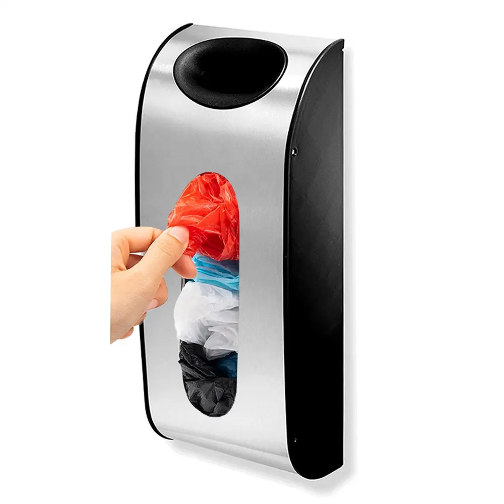 Hàng Hóa Tại Chỗ Thùng Rác Baggie Dispenser Túi Nhựa Chủ Sở Hữu Cho Túi Rác