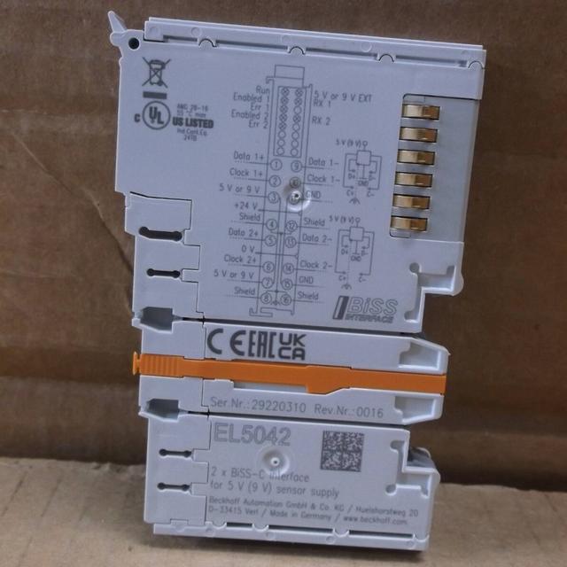 1 Brand New Original Item El5042 New Plc Slice I/o 2 Channel Encoder Interface Biss C