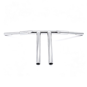 Manillares de Acero Cromados de 2026-10/12/14/16 Pulgadas de Montaje Alto para Modificaciones de Motocicletas Sportster FXST FLST - Product Image 3