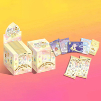 VANCARD Sanrios Characters Lovely Time Cute Pack Cartes à collectionner 5 cartes par paquet Boîte mystère Collection Hobby Cadeau