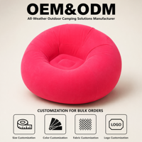 Canapé de massage gonflable moderne et inclinable, chaise longue paresseuse, modèle sphérique pliable et portable pour une personne, idéal pour l'extérieur et les loisirs