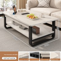 Table basse luxueuse et multifonctionnelle pour le salon |   Table basse rectangulaire minimaliste moderne pour la maison