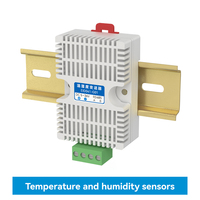 Ebyte EID041-G01 modul industri akuisisi presisi tinggi Rail Modbus-protokol RTU RS485 Sensor suhu dan kelembaban