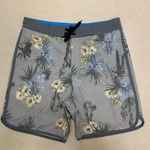 designer silicone rubber waterproof custom logo wholesale mens swim trunks