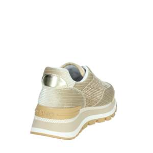 Sneakers Donna Liu-Jo con Plateau e Lacci, Modello Amazing 23 in Tela Taupe, Trendy - Product Image 3