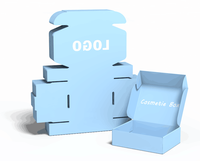 Boîtes postales d'expédition en carton ondulé avec logo personnalisé modèle 3 D gratuit UV Avantage Papier Carton Emballage