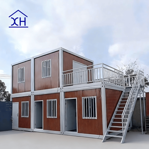 XH крошечные дома готовы к отправке 3 спальни 2 ванны автономный 2-этажный контейнерный дом самый низкий сборный дом - Product Image 1