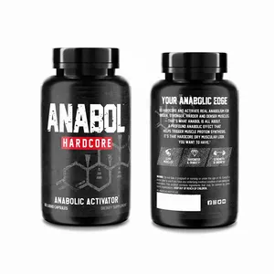 Suplemen pembuat otot supplement aktivator anabolik yang kuat mendukung rumus dan label khusus