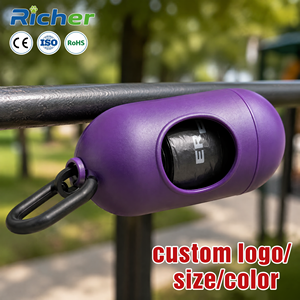 Richer Green <b>Compostable</b> Dog Poop <b>Bags</b> Made in Vietnam Brand OEM Customized Logo HDPE Large Scale Wholesale Global Export - Product Image 1