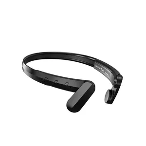 X2 Air Conduction Headphone Sem Fio Ear Hook Osso Condutor Impermeável Esportes Fones De Ouvido Headset Com Função De Cartão TF