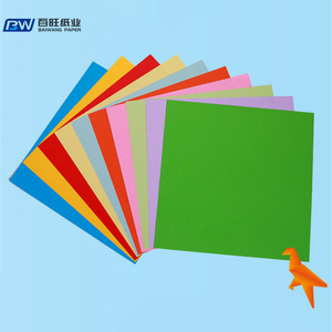 Carta Origami Colorata per Bambini Bw, 500 Fogli Formato <span class=keywords><strong>A4</strong></span> per Grattuglie di Carta dell'Asilo, Carta da Stampa e Copia 80g - Product Image 1