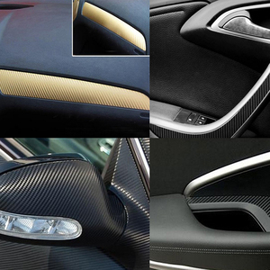 Pellicola Adesiva in Vinile Effetto Fibra di Carbonio 3D Colorata 1,52*30m per Carrozzeria <span class=keywords><strong>Auto</strong></span> - Product Image 5