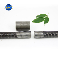 Coupleur de barres d'armature forgé à froid pour la construction, manchon de couplage à filetage parallèle pour béton armé