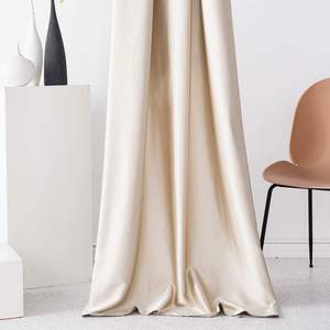 Pendentif brillant satin léger conçu sur mesure impression douce 100 polyester organza tissu uni - Product Image 4