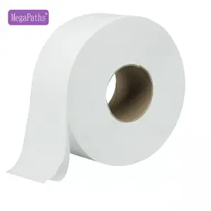 Rouleaux de papier toilette Jumbo en pâte de bambou vierge