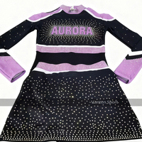 Uniformes de cheerleading pour filles ALLStar, nouveaux modèles, logo personnalisé, ensembles d'uniformes de cheerleading pour adultes, strass AB, service OEM, spandex/polyester