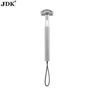 Pisau cukur baja tahan karat wanita, pisau cukur satu sisi ganda dengan tali - Product Image 3