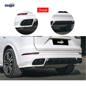 GUGO Convient pour <span class=keywords><strong>Porsche</strong></span> <span class=keywords><strong>Cayenne</strong></span> 2015-2017 Kit de carrosserie de hayon pour mise à niveau vers <span class=keywords><strong>Cayenne</strong></span> <span class=keywords><strong>2023</strong></span> Hayon + Kit de feux arrière pleine largeur - Product Image 5