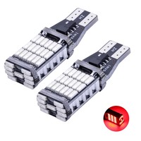 Luz LED para Auto, Decodificador de Señal de Giro T15-4014-45SMD, Luz de Freno, Luz Trasera de Alta Luminosidad, Bombilla de Luz de Posición