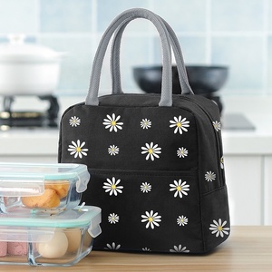 Japanese Style <strong>Small</strong> Daisy Office Worker Portable Student Cooler Heat Preservation Lunch <strong>Cool</strong> <strong>Bag</strong> - Product Image 2