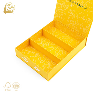 Caja de gafas de sol individual personalizada con forma de libro, embalaje magnético, cajas de gafas de sol de cartón múltiple con cierre magnético - Product Image 6