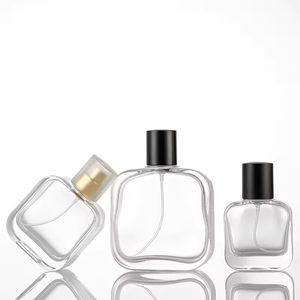 Hot Selling 30ml 50ml Luxury Colorful <b>Empty</b> <b>Spray</b> Glass Perfume <b>Bottle</b> in Stock Red Blue Black Suit Perfume <b>Bottle</b> - Product Image 3