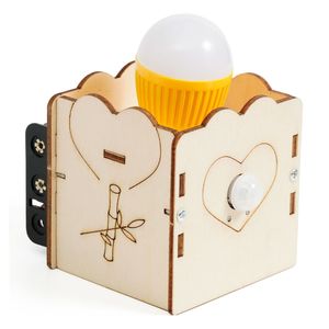 Kit d'expériences scientifiques éducatives STEM pour enfants OKYN-G5762, veilleuse à capteur automatique, kit de fabrication pratique - Product Image 3