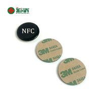 Proveedor OEM ODM de Primera Categoría, Etiqueta NFC Epoxi con Código QR Variable Impreso, Tarjeta de Visita Digital 215 para Redes Sociales