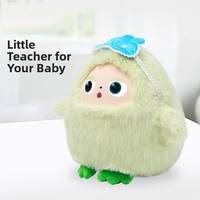 Peluche intelligente IA ChatGPT, jouet en peluche IA mignon vert en tissu doux, jouet en peluche intelligent de haute technologie, jouets éducatifs pour enfants