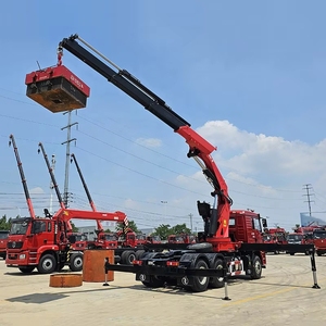 Grúas para camiones con brazo plegable, elevadores de construcción, grúas todoterreno con bomba de motor y componentes centrales de cojinetes - Product Image 2