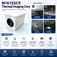 Noyau de caméra MWIR refroidi M1K15SCP 1280 x 1024 pour intégration d'imagerie thermique OEM