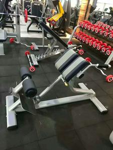 Chaise romaine en acier commercial Commander GM60A avec pile de poids de 80kg pour l'entraînement musculaire de base - Product Image 4