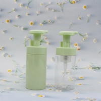 Flacon pompe moussant vide 150 ml 200 ml, plusieurs couleurs, transparent, blanc, rose, vert, pour nettoyant visage, distributeur de savon pour les mains